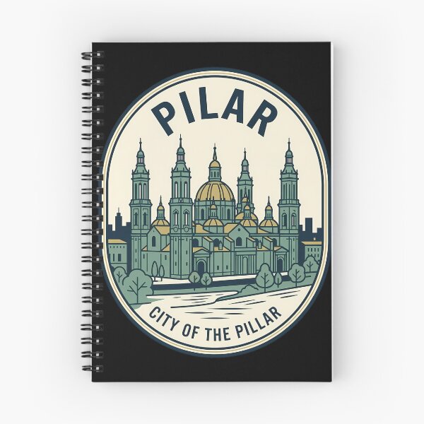 Item preview, Pilar Zaragoza Spain Vintage Travel Emblem designed and sold by k3rstman1.