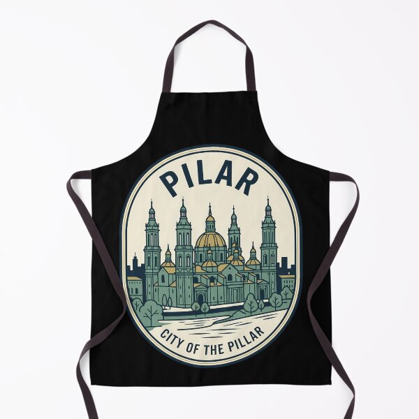 Item preview, Pilar Zaragoza Spain Vintage Travel Emblem designed and sold by k3rstman1.