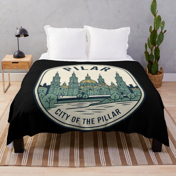 Item preview, Pilar Zaragoza Spain Vintage Travel Emblem designed and sold by k3rstman1.