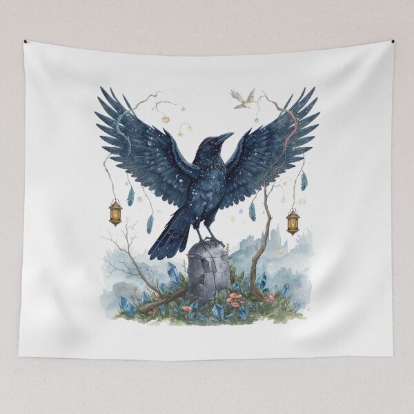 Item preview, Guardian Raven designed and sold by catcurio.