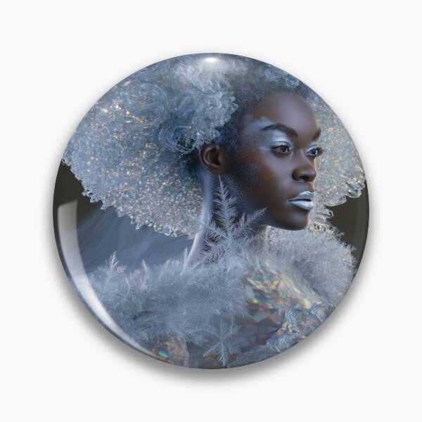 Item preview, Living Crystal Woman Winter Fantasy - Collection 3 designed and sold by Nyotalumo Art.