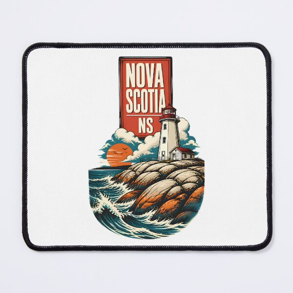 Item preview, Nova Scotia Canada Vintage Travel Tourism Souvenir designed and sold by TravelersGems.