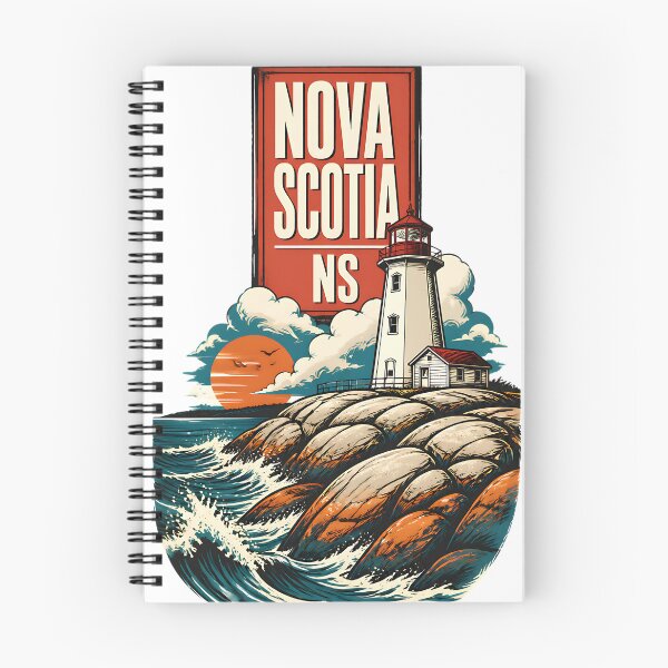 Item preview, Nova Scotia Canada Vintage Travel Tourism Souvenir designed and sold by TravelersGems.