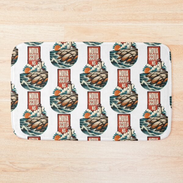 Item preview, Nova Scotia Canada Vintage Travel Tourism Souvenir designed and sold by TravelersGems.
