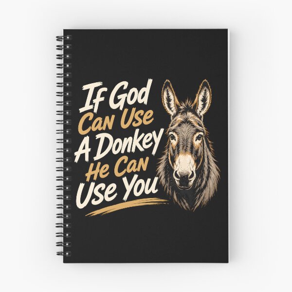 Item preview, If God Can Use A Donkey He Can Use You Religious Humor designed and sold by Marblaes00.