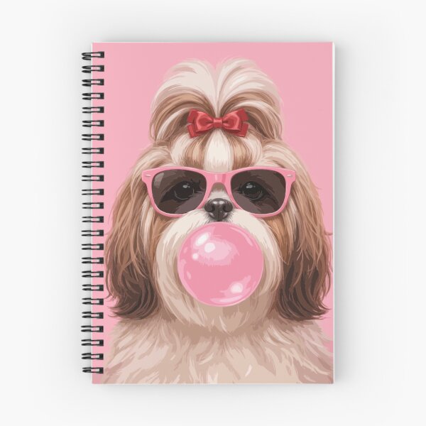 Item preview, Feeling Pawsome Shih Tzu | Cute Shih Tzu Dog Lover Gift | Kawaii Puppy Illustration designed and sold by PawsAndPallette .