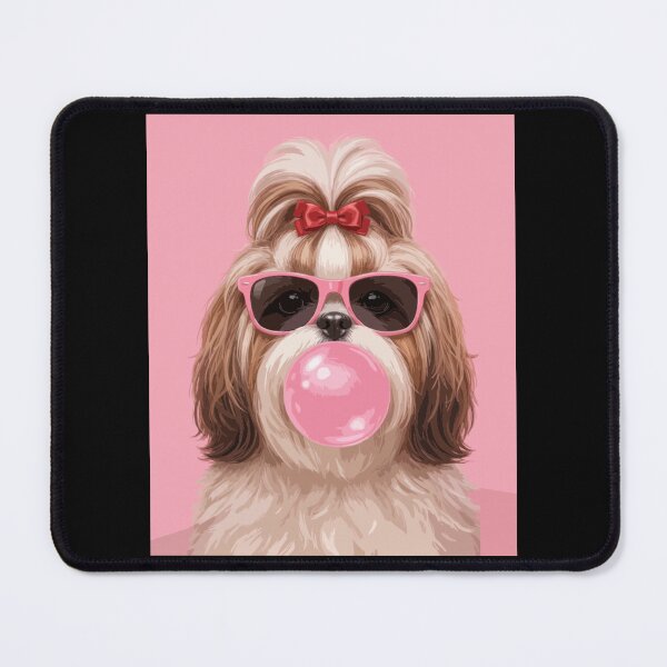 Item preview, Feeling Pawsome Shih Tzu | Cute Shih Tzu Dog Lover Gift | Kawaii Puppy Illustration designed and sold by PawsAndPallette .