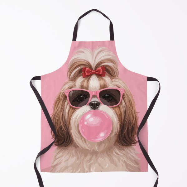 Item preview, Feeling Pawsome Shih Tzu | Cute Shih Tzu Dog Lover Gift | Kawaii Puppy Illustration designed and sold by PawsAndPallette .
