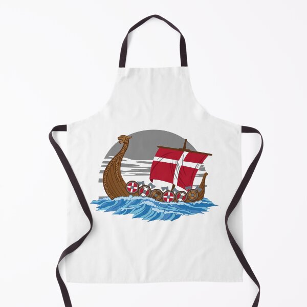 Item preview, Danish Mythology Ship designed and sold by FreshArtFusion.