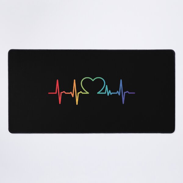 Item preview, Rainbow Heartbeat Pulse Love Pride designed and sold by Dmo3HarkoArt.