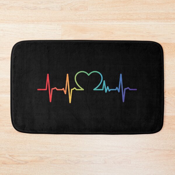 Item preview, Rainbow Heartbeat Pulse Love Pride designed and sold by Dmo3HarkoArt.