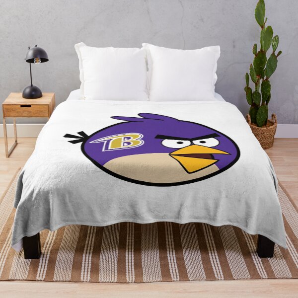 Item preview, Purple Bird Football Mascot designed and sold by ufeldris.