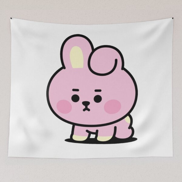 Item preview, pink bunny kpop designed and sold by lovingly-yours.