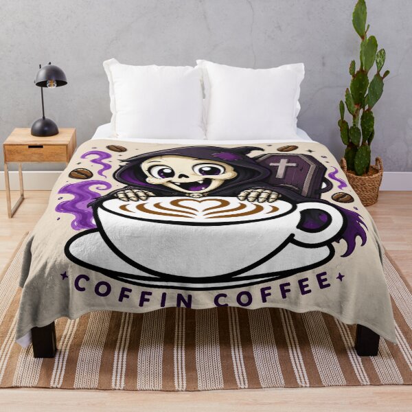 Item preview, ☕ BREWED BEASTIES COLLECTION ☕ - SPOOKY SEASON MATES - Coffin Coffee Crew designed and sold by WheelieGdArt.