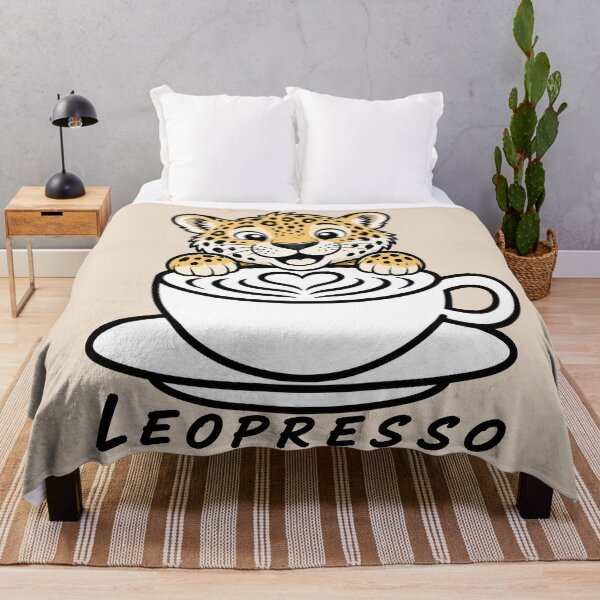 Item preview, ☕ BREWED BEASTIES COLLECTION ☕ - WILDLIFE PALS - Leopresso designed and sold by WheelieGdArt.