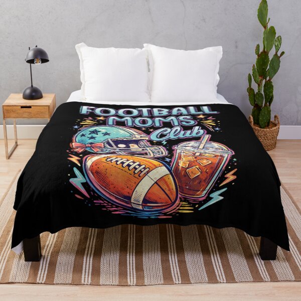 Item preview, Football Moms Club Watercolor Design designed and sold by ayion.