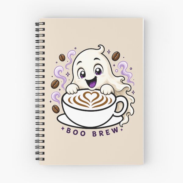 Item preview, ☕ BREWED BEASTIES COLLECTION ☕ -  SPOOKY SEASON MATES - Boo Brew Crew designed and sold by WheelieGdArt.