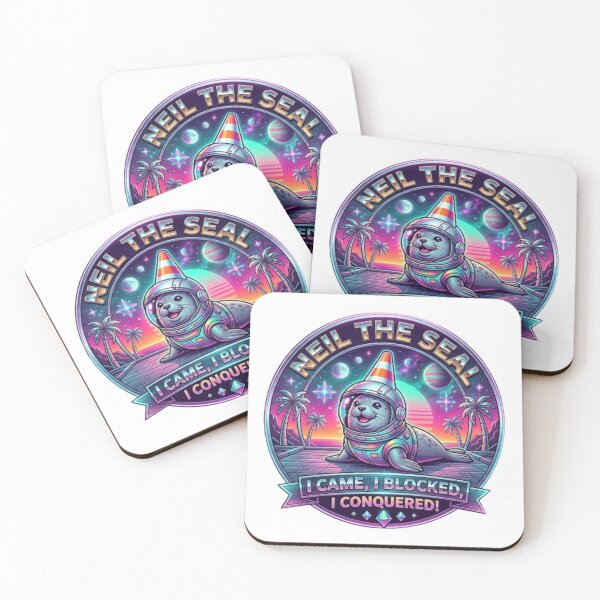 Item preview, I Came, I Blocked, I Conquered – Neil the Seal designed and sold by Sloyar.