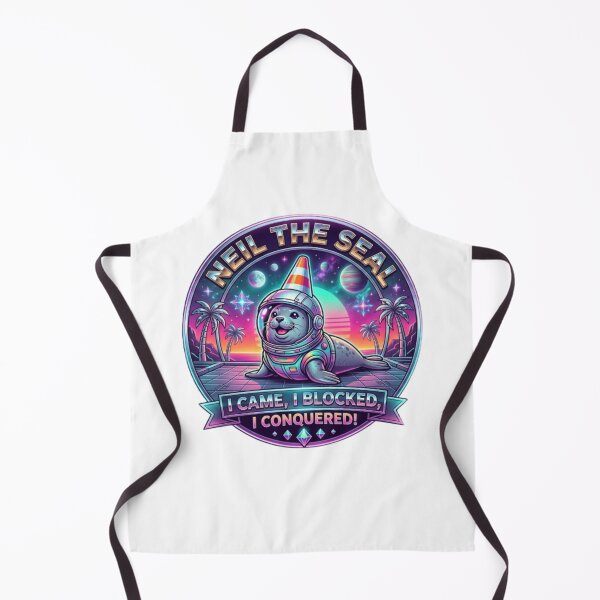 Item preview, I Came, I Blocked, I Conquered – Neil the Seal designed and sold by Sloyar.