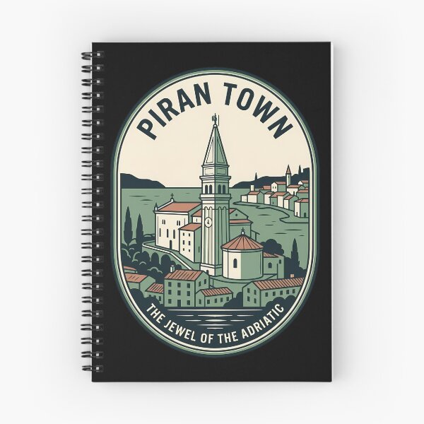 Item preview, Piran Slovenia Vintage Travel Emblem Adriatic Coast designed and sold by k3rstman1.