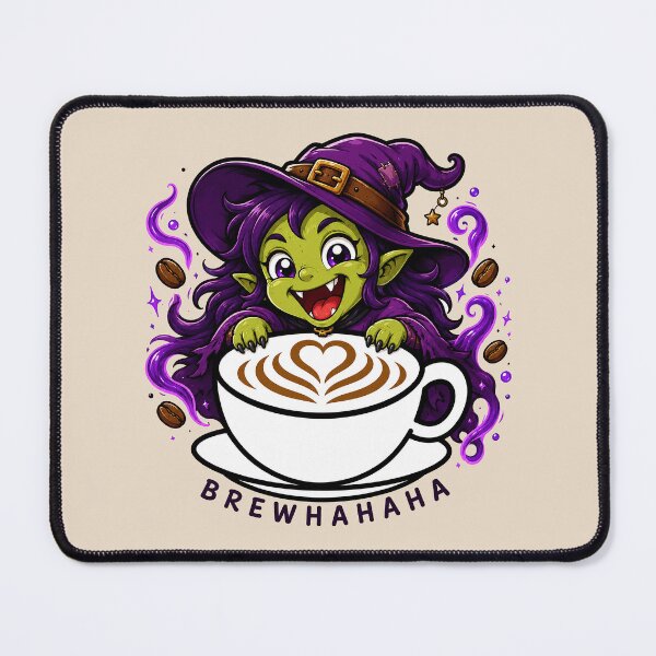 Item preview, ☕ BREWED BEASTIES COLLECTION ☕ - SPOOKY SEASON MATES - Brewhaha designed and sold by WheelieGdArt.