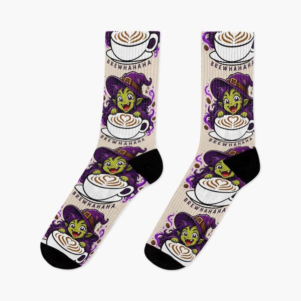 Item preview, ☕ BREWED BEASTIES COLLECTION ☕ -  SPOOKY SEASON MATES - Brewhaha designed and sold by WheelieGdArt.