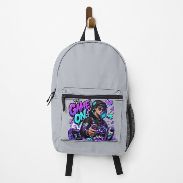 Item preview, GAME ON Gaming Sticker | Neon Cyber Gamer Streetwear Design designed and sold by Stylestickers55.