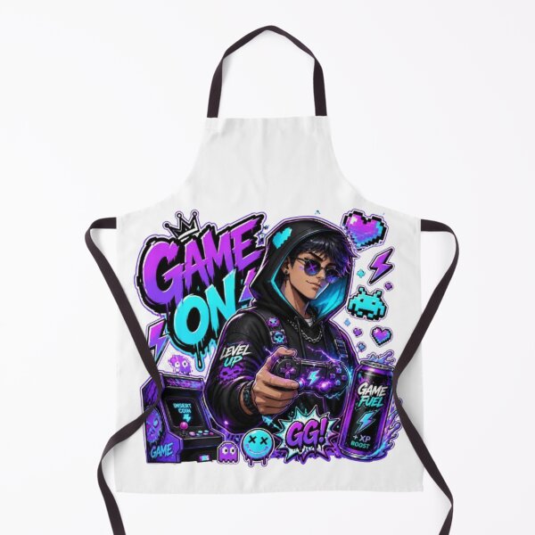 Item preview, GAME ON Gaming Sticker | Neon Cyber Gamer Streetwear Design designed and sold by Stylestickers55.