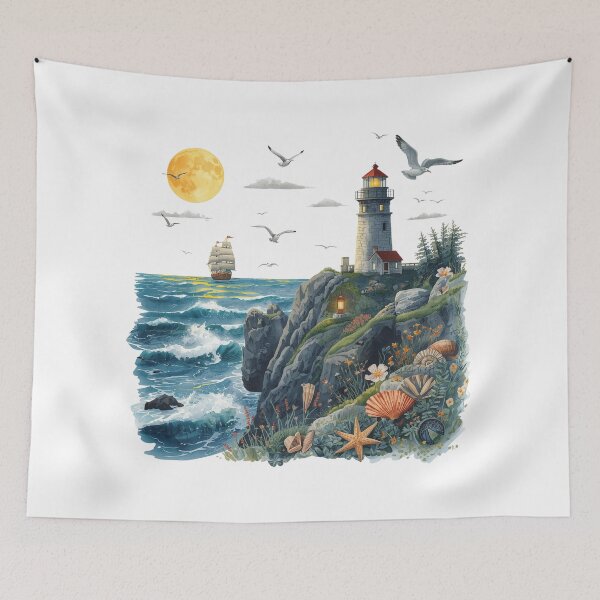 Item preview, Lighthouse Keeper designed and sold by catcurio.