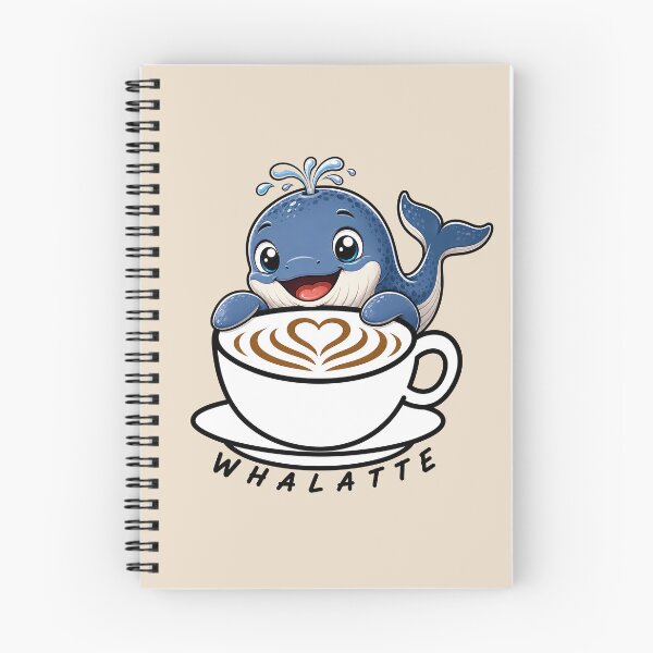 Item preview, ☕ BREWED BEASTIES COLLECTION ☕ -  SEA SIDEKICKS - Whalatte designed and sold by WheelieGdArt.