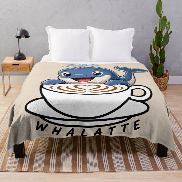 Item preview, ☕ BREWED BEASTIES COLLECTION ☕ - SEA SIDEKICKS - Whalatte designed and sold by WheelieGdArt.