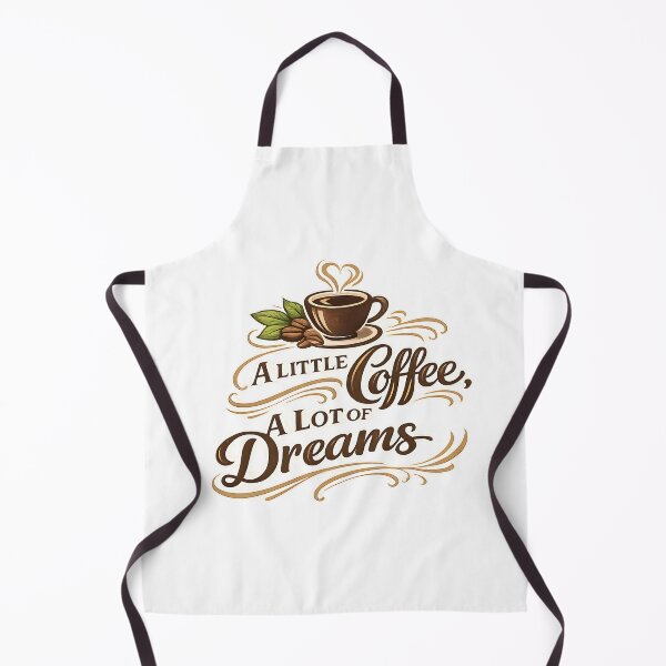 Item preview, alittle coffee alot of dreams designed and sold by Black-White-art.