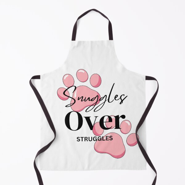 Item preview, Snuggles Over Struggles – Cute Dog Mom Paw Print Shirt T-Shirt designed and sold by PawsAndPallette .