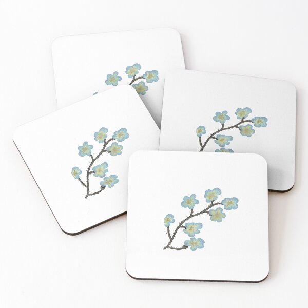 Item preview, Blue flowers designed and sold by ImsCreations.