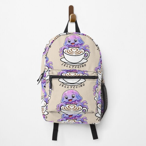 Item preview, ☕ BREWED BEASTIES COLLECTION ☕ - SEA SIDEKICKS - Jellyccino designed and sold by WheelieGdArt.