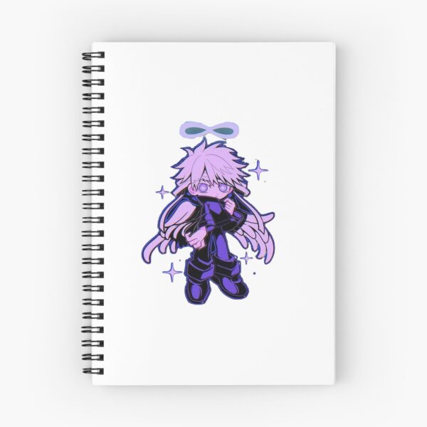 Item preview, Neon Purple Cyber Angelic Boy with Halo and Wings designed and sold by JohnnyFive8.