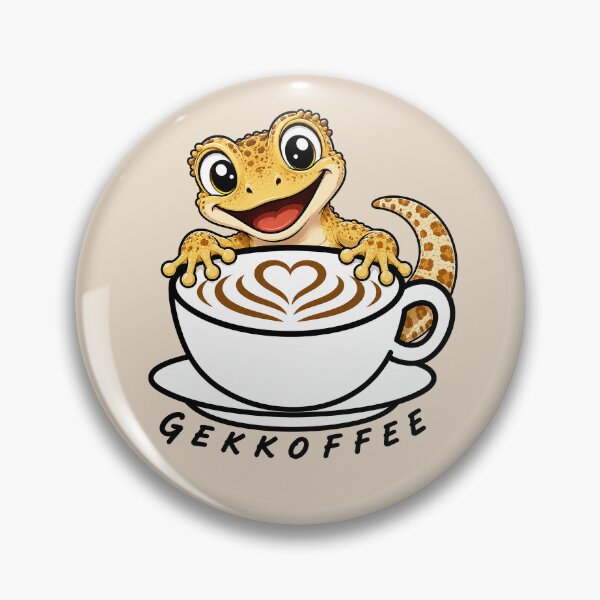 Item preview, ☕ BREWED BEASTIES COLLECTION ☕ -  REPTILE REGULARS  & AMPHIBIAN AMIGOS - Gekkoffee designed and sold by WheelieGdArt.