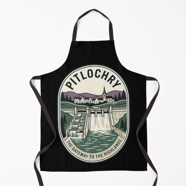 Item preview, Pitlochry Scotland Gateway Highlands Vintage Travel Emblem designed and sold by k3rstman1.