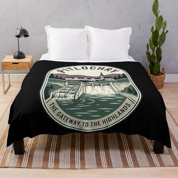 Item preview, Pitlochry Scotland Gateway Highlands Vintage Travel Emblem designed and sold by k3rstman1.