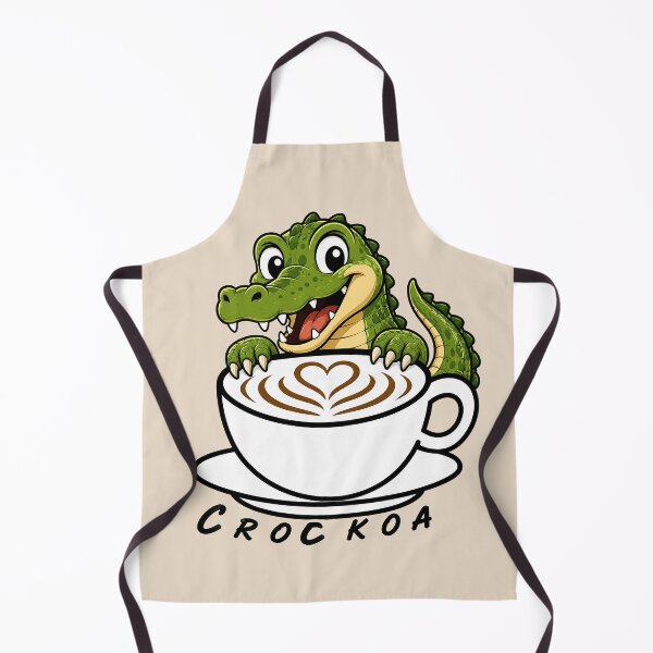 Item preview, ☕ BREWED BEASTIES COLLECTION ☕ -  REPTILE REGULARS  & AMPHIBIAN AMIGOS - Croc Koa designed and sold by WheelieGdArt.