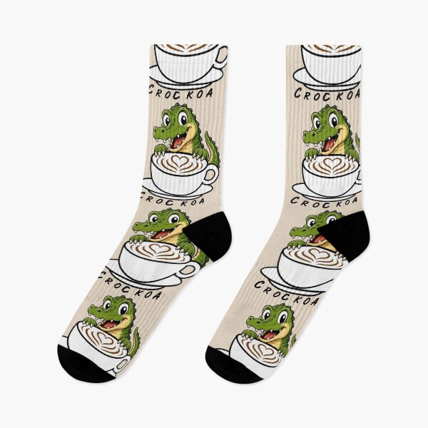 Item preview, ☕ BREWED BEASTIES COLLECTION ☕ -  REPTILE REGULARS  & AMPHIBIAN AMIGOS - Croc Koa designed and sold by WheelieGdArt.