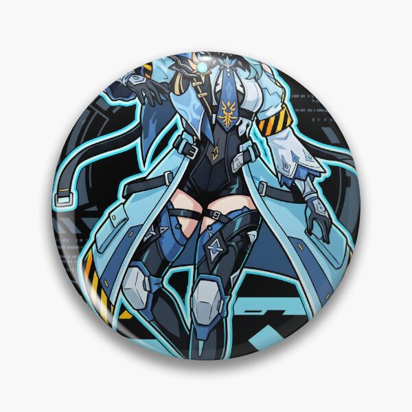 Item preview, Eula Genshin Impact Vector Gaming Graphic Tee designed and sold by Senpaiwaves.