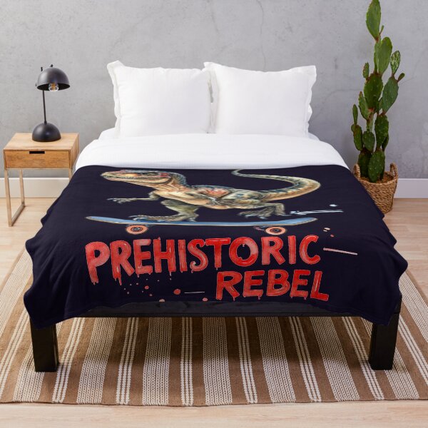 Item preview, Dino Skater – Prehistoric Rebel designed and sold by LiskoDesign.