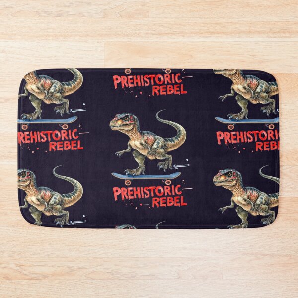Item preview, Dino Skater – Prehistoric Rebel designed and sold by LiskoDesign.
