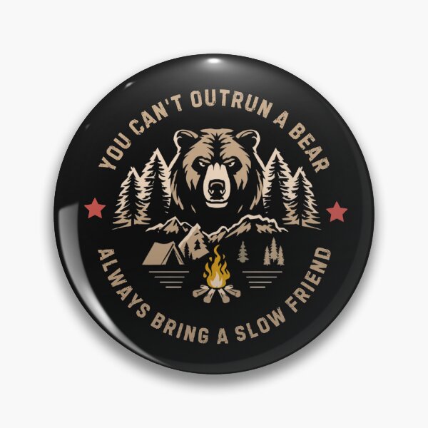 Item preview, YOU CAN'T OUTRUN A BEAR designed and sold by BKDIGITALSHOP.