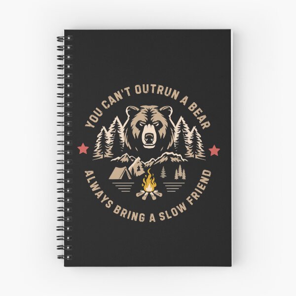 Item preview, YOU CAN'T OUTRUN A BEAR designed and sold by BKDIGITALSHOP.