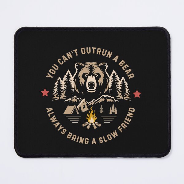 Item preview, YOU CAN'T OUTRUN A BEAR designed and sold by BKDIGITALSHOP.