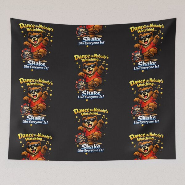 Item preview, Dancing Bear Funny Quote – Cheerful Animal Humor Design designed and sold by EdgeSphere.