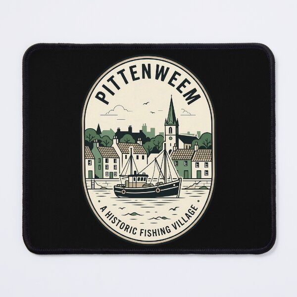 Item preview, Vintage Travel Emblem Pittenweem Scottish Fishing Village designed and sold by k3rstman1.