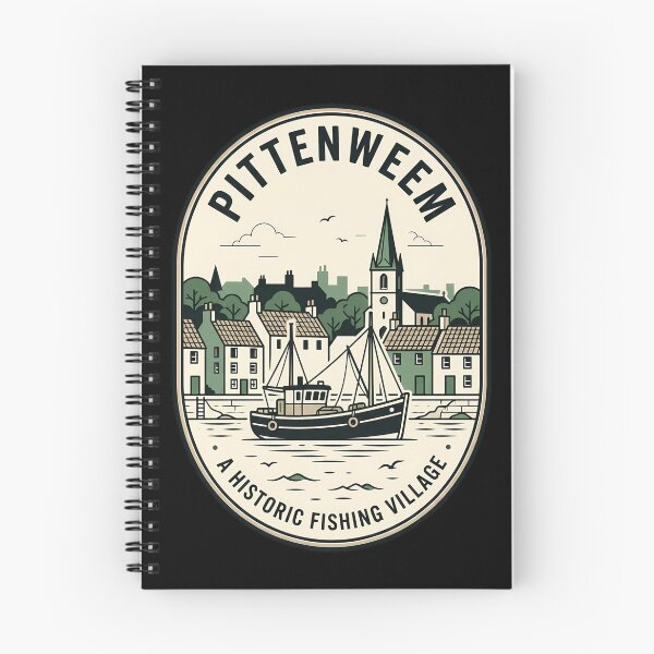Item preview, Vintage Travel Emblem Pittenweem Scottish Fishing Village designed and sold by k3rstman1.